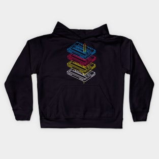 Cassette Tapes Kids Hoodie